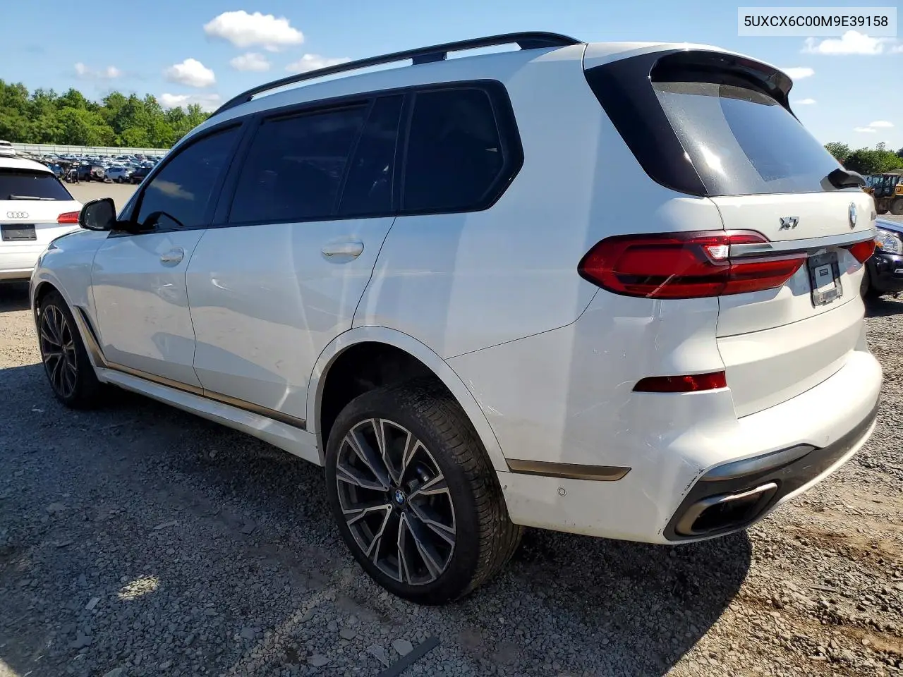 2021 BMW X7 M50I VIN: 5UXCX6C00M9E39158 Lot: 60233156