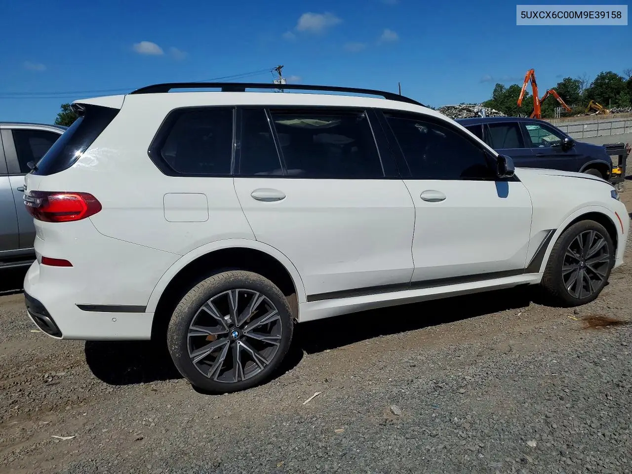 2021 BMW X7 M50I VIN: 5UXCX6C00M9E39158 Lot: 60233156