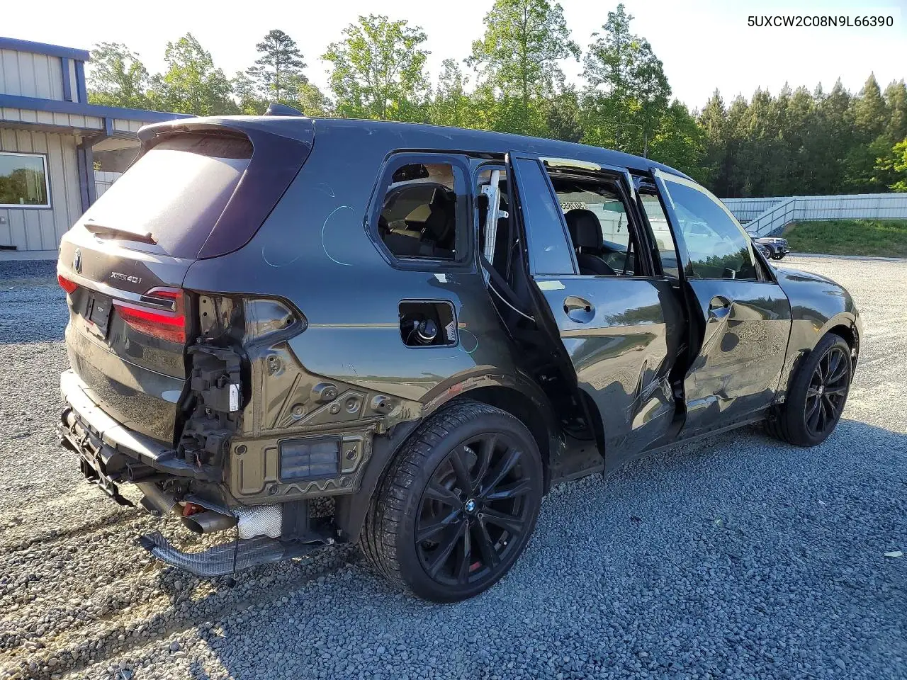 2022 BMW X7 xDrive40I VIN: 5UXCW2C08N9L66390 Lot: 50785546