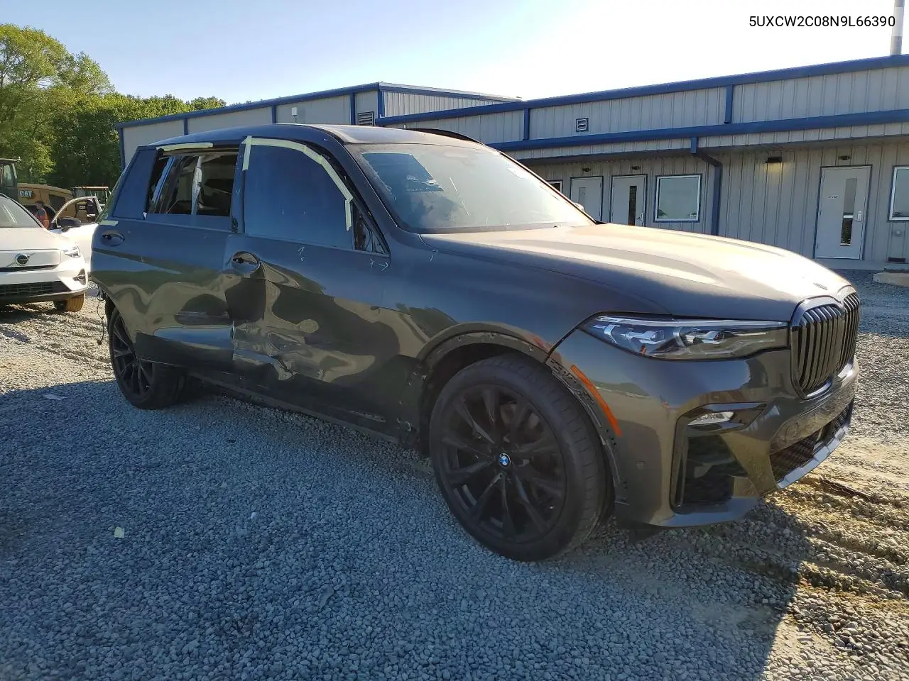 2022 BMW X7 xDrive40I VIN: 5UXCW2C08N9L66390 Lot: 50785546