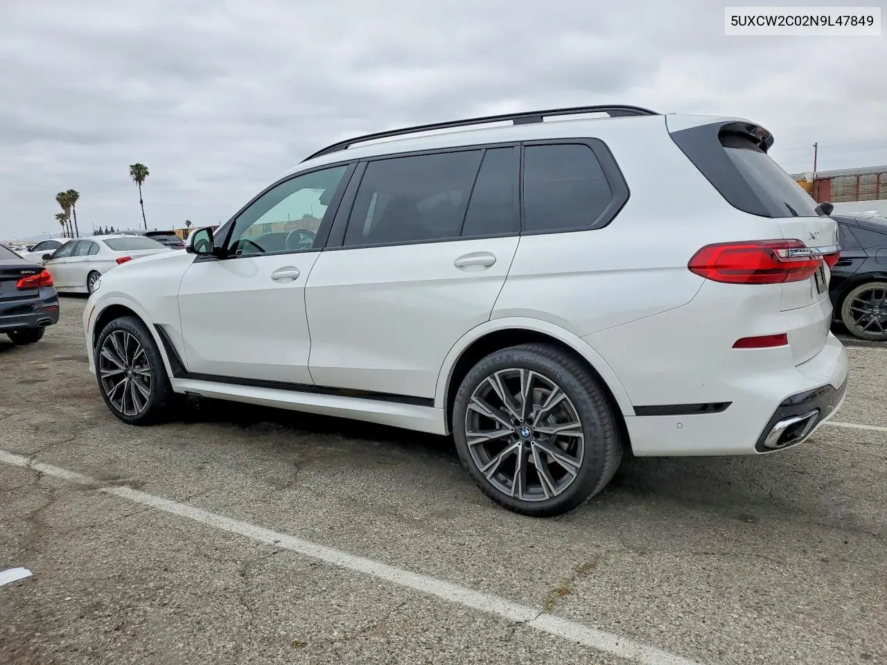 2022 BMW X7 xDrive40I VIN: 5UXCW2C02N9L47849 Lot: 52877146