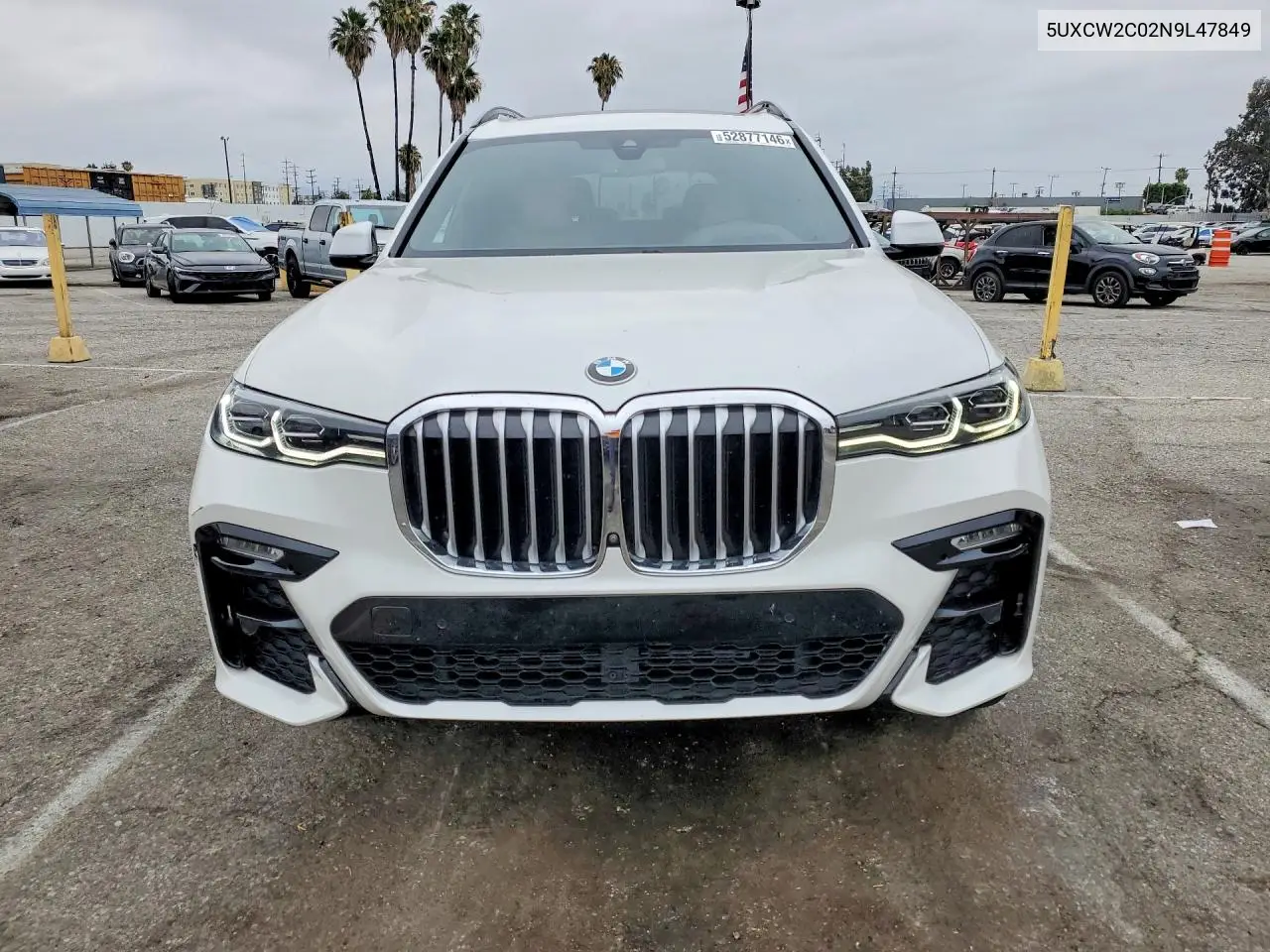 2022 BMW X7 xDrive40I VIN: 5UXCW2C02N9L47849 Lot: 52877146