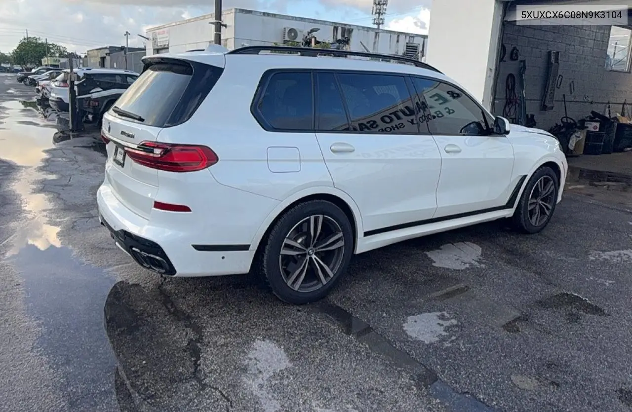 5UXCX6C08N9K31043 2022 BMW X7 xDrive50I