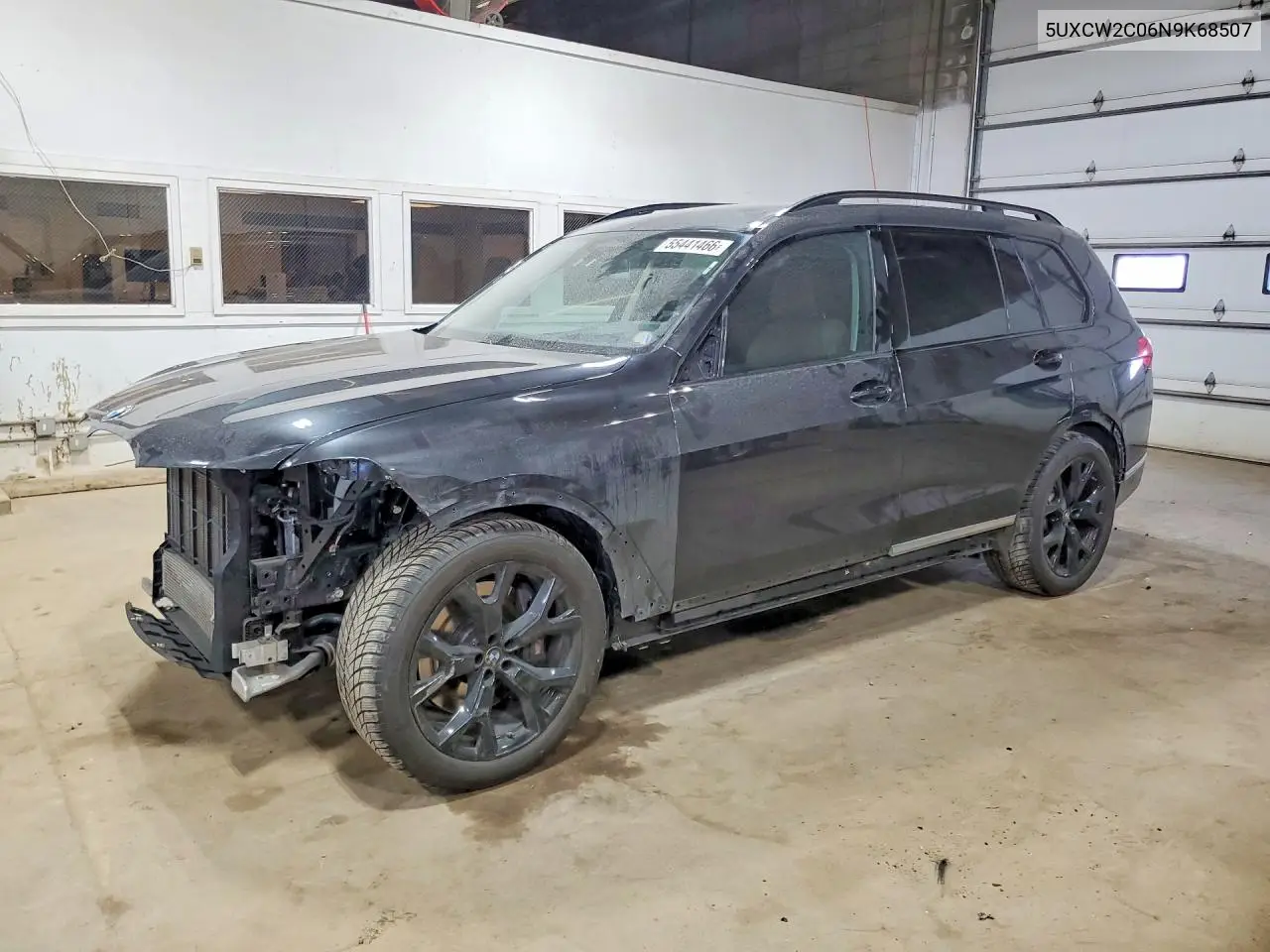 2022 BMW X7 xDrive40I VIN: 5UXCW2C06N9K68507 Lot: 55441466