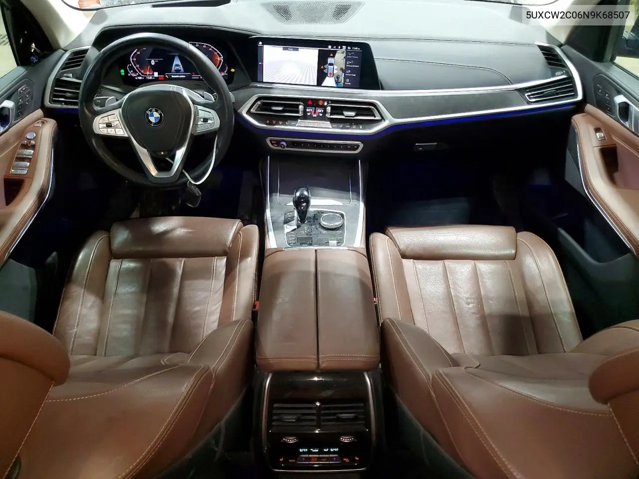 2022 BMW X7 xDrive40I VIN: 5UXCW2C06N9K68507 Lot: 55441466