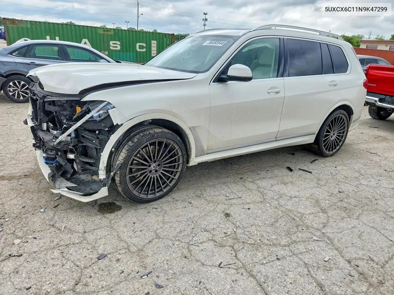 2022 BMW X7 Alpina Xb7 VIN: 5UXCX6C11N9K47299 Lot: 56493546