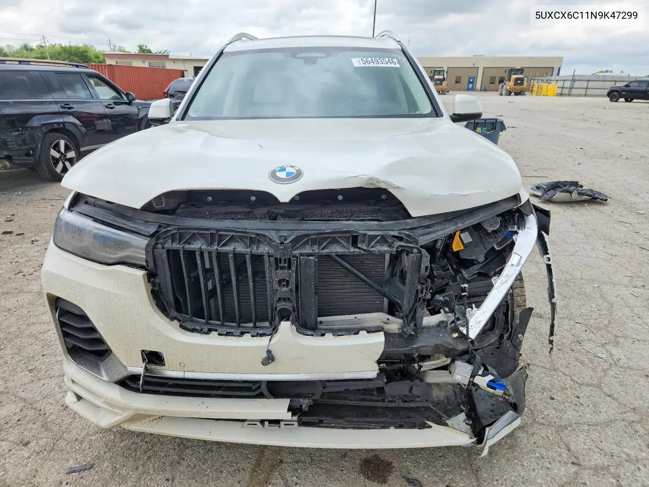 2022 BMW X7 Alpina Xb7 VIN: 5UXCX6C11N9K47299 Lot: 56493546