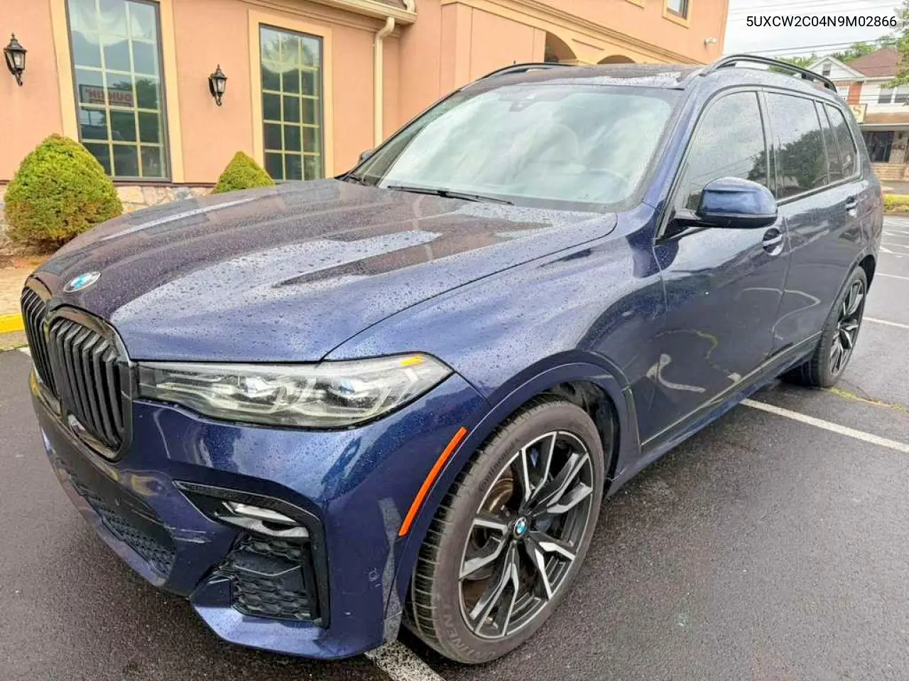 2022 BMW X7 xDrive40I VIN: 5UXCW2C04N9M02866 Lot: 58268966