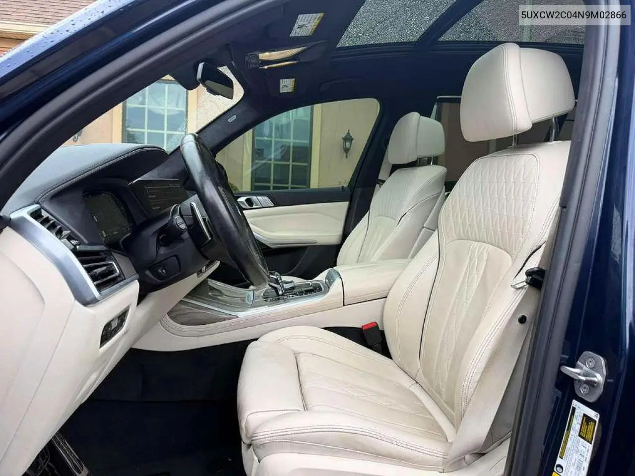 2022 BMW X7 xDrive40I VIN: 5UXCW2C04N9M02866 Lot: 58268966