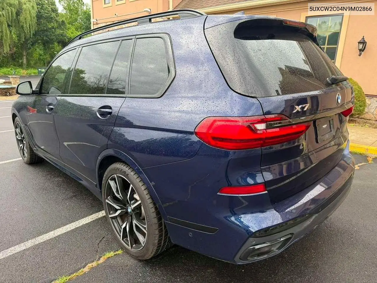 2022 BMW X7 xDrive40I VIN: 5UXCW2C04N9M02866 Lot: 58268966