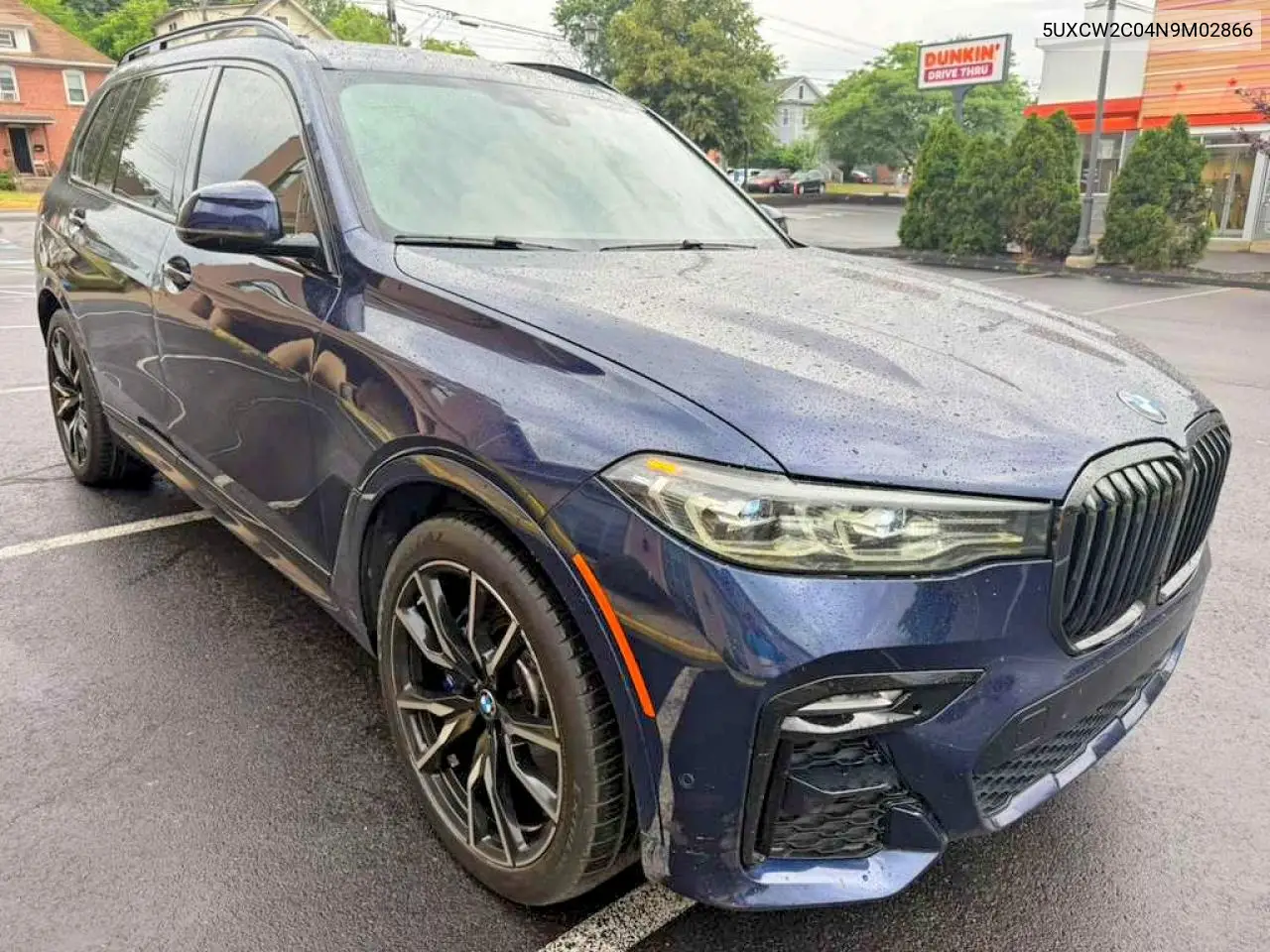 2022 BMW X7 xDrive40I VIN: 5UXCW2C04N9M02866 Lot: 58268966