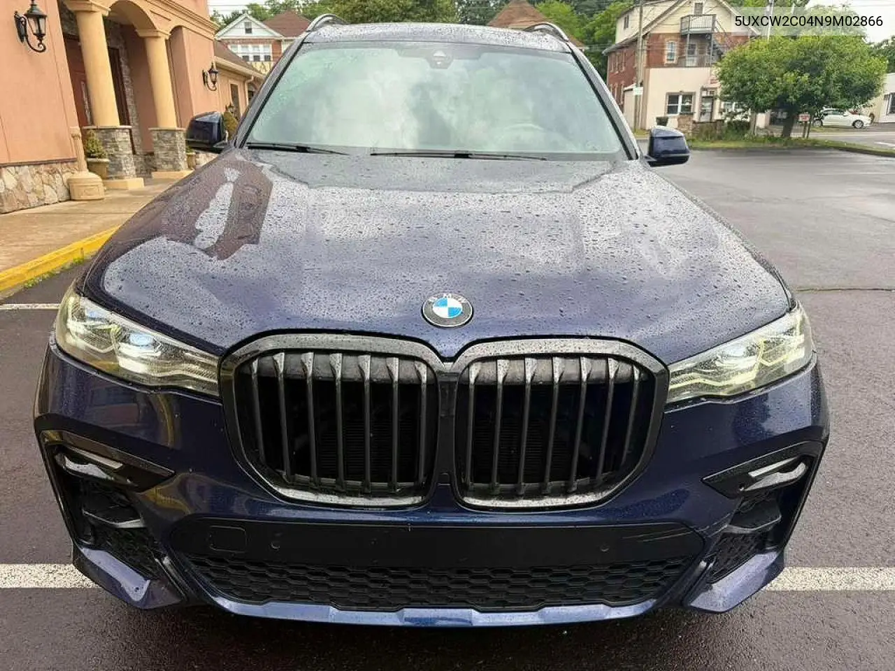 2022 BMW X7 xDrive40I VIN: 5UXCW2C04N9M02866 Lot: 58268966