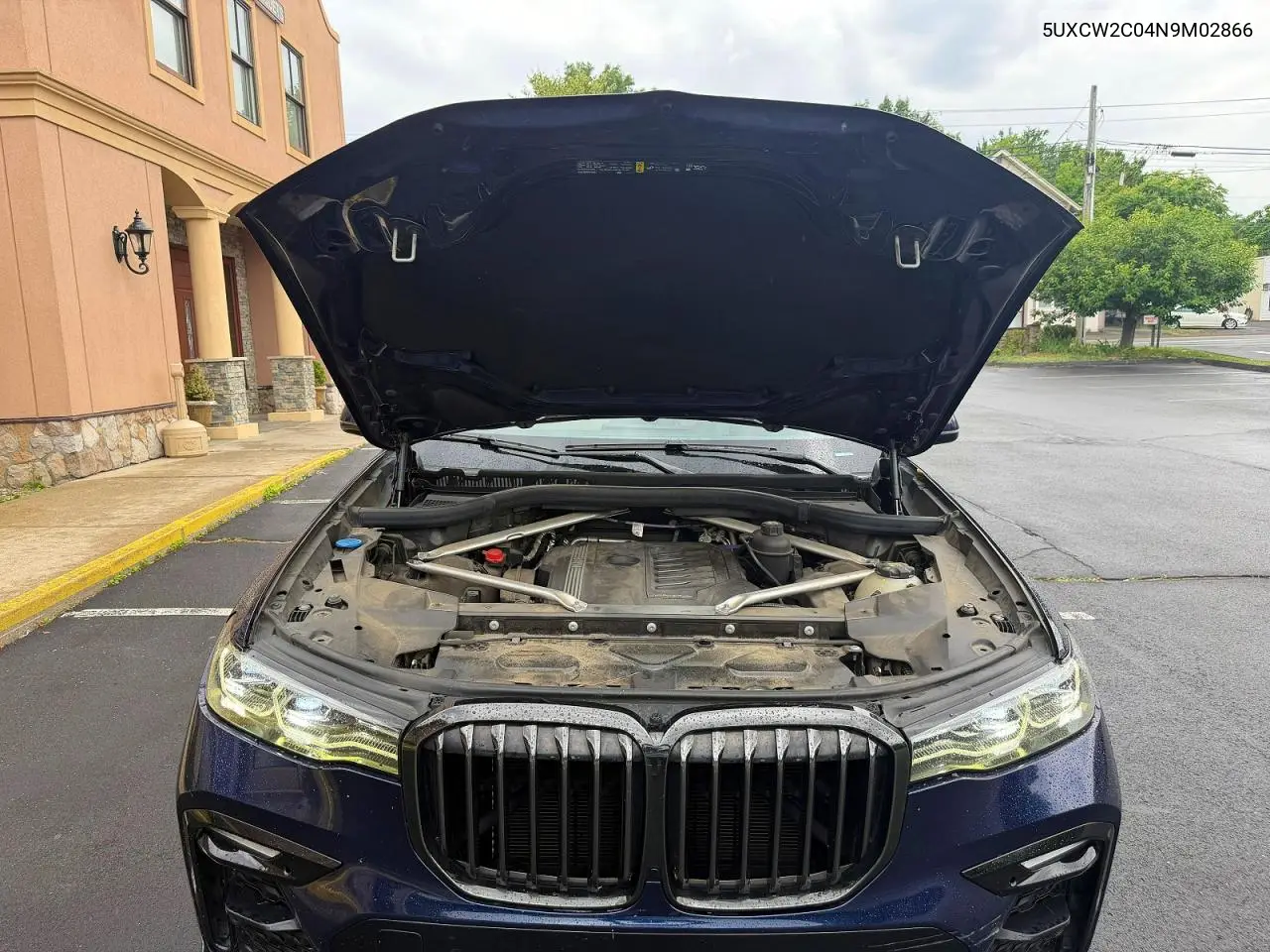 2022 BMW X7 xDrive40I VIN: 5UXCW2C04N9M02866 Lot: 58268966