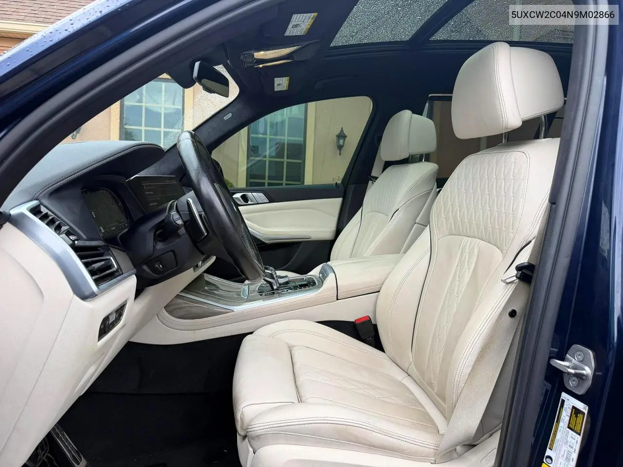 2022 BMW X7 xDrive40I VIN: 5UXCW2C04N9M02866 Lot: 58268966