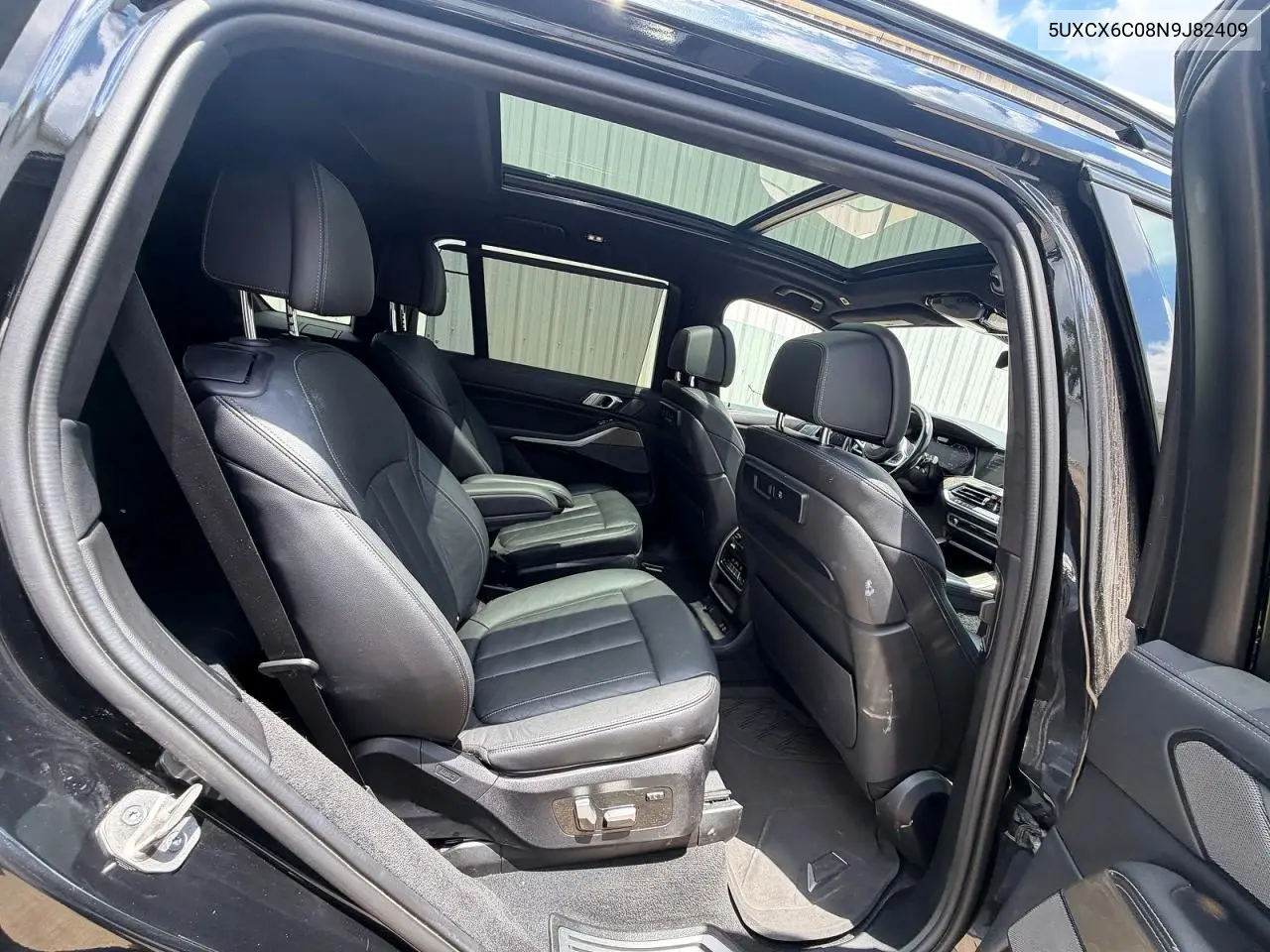 2022 BMW X7 M50I VIN: 5UXCX6C08N9J82409 Lot: 58335386