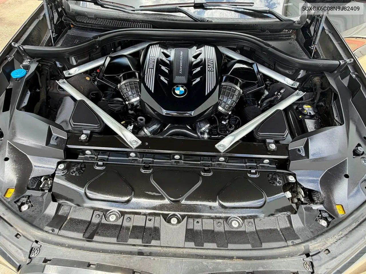 2022 BMW X7 M50I VIN: 5UXCX6C08N9J82409 Lot: 58335386