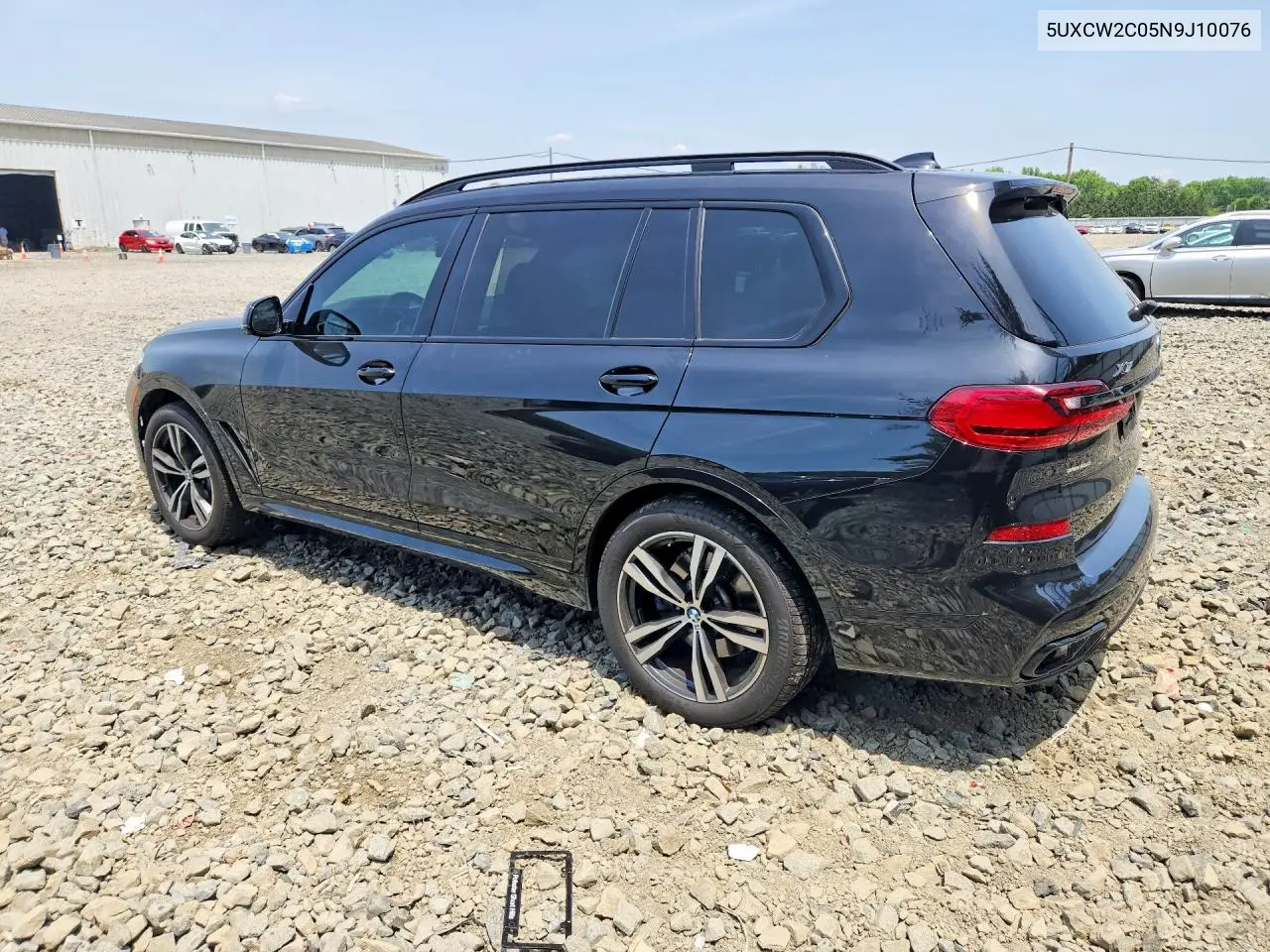 2022 BMW X7 xDrive40I VIN: 5UXCW2C05N9J10076 Lot: 58924456