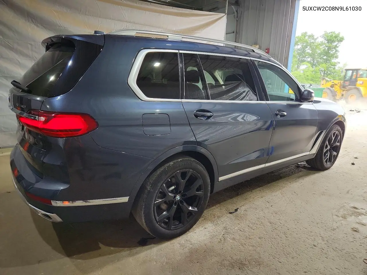 2022 BMW X7 xDrive40I VIN: 5UXCW2C08N9L61030 Lot: 59312996