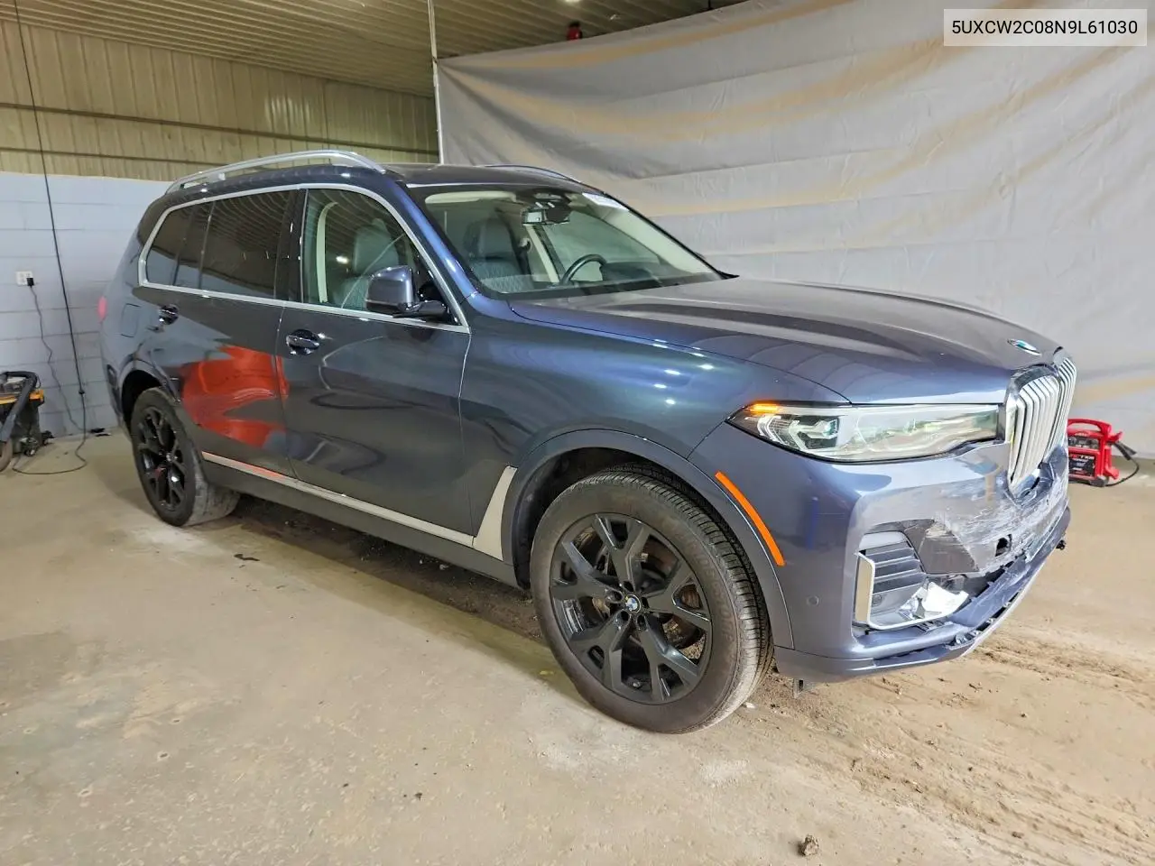 2022 BMW X7 xDrive40I VIN: 5UXCW2C08N9L61030 Lot: 59312996