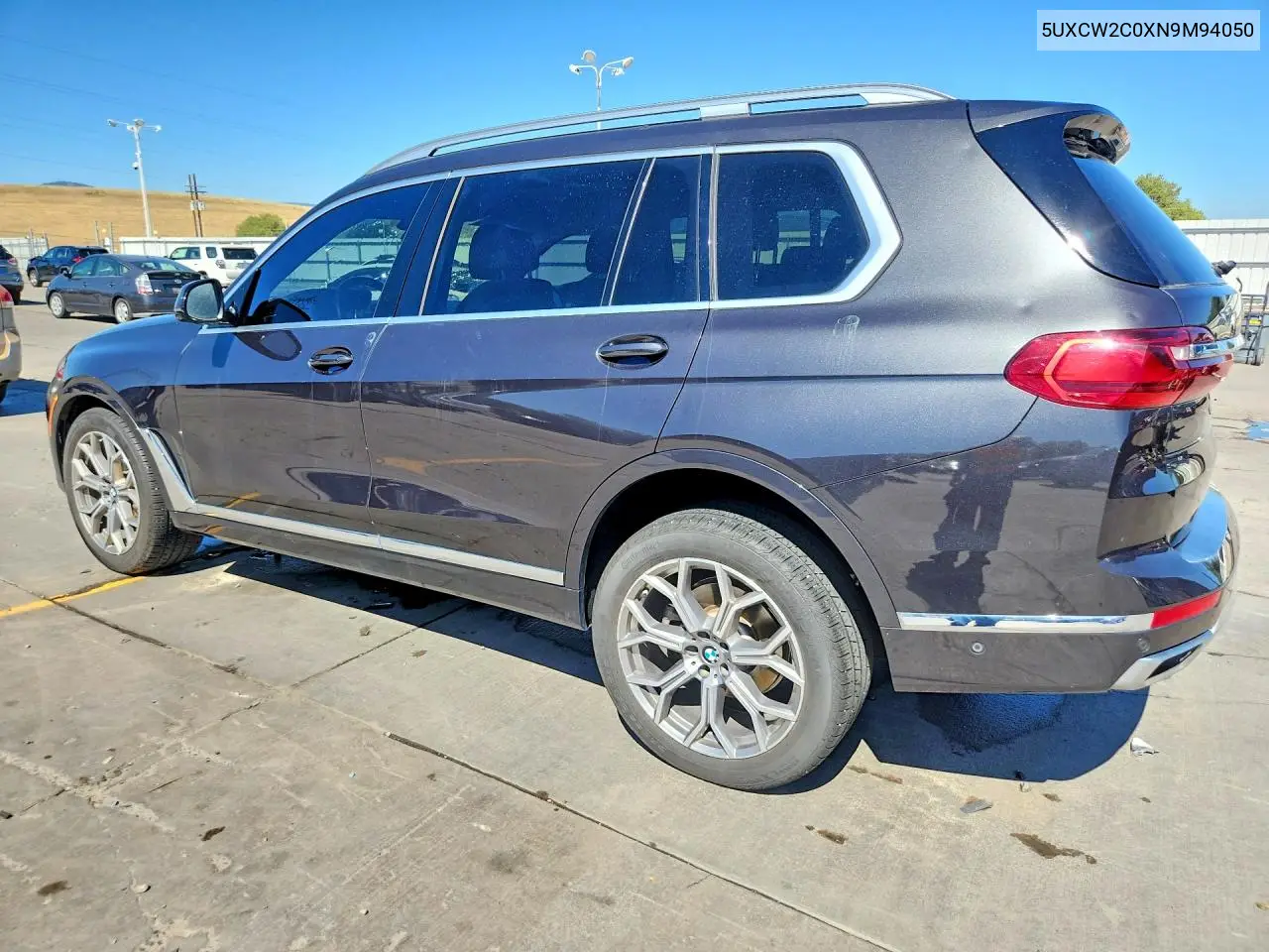 2022 BMW X7 xDrive40I VIN: 5UXCW2C0XN9M94050 Lot: 60775166