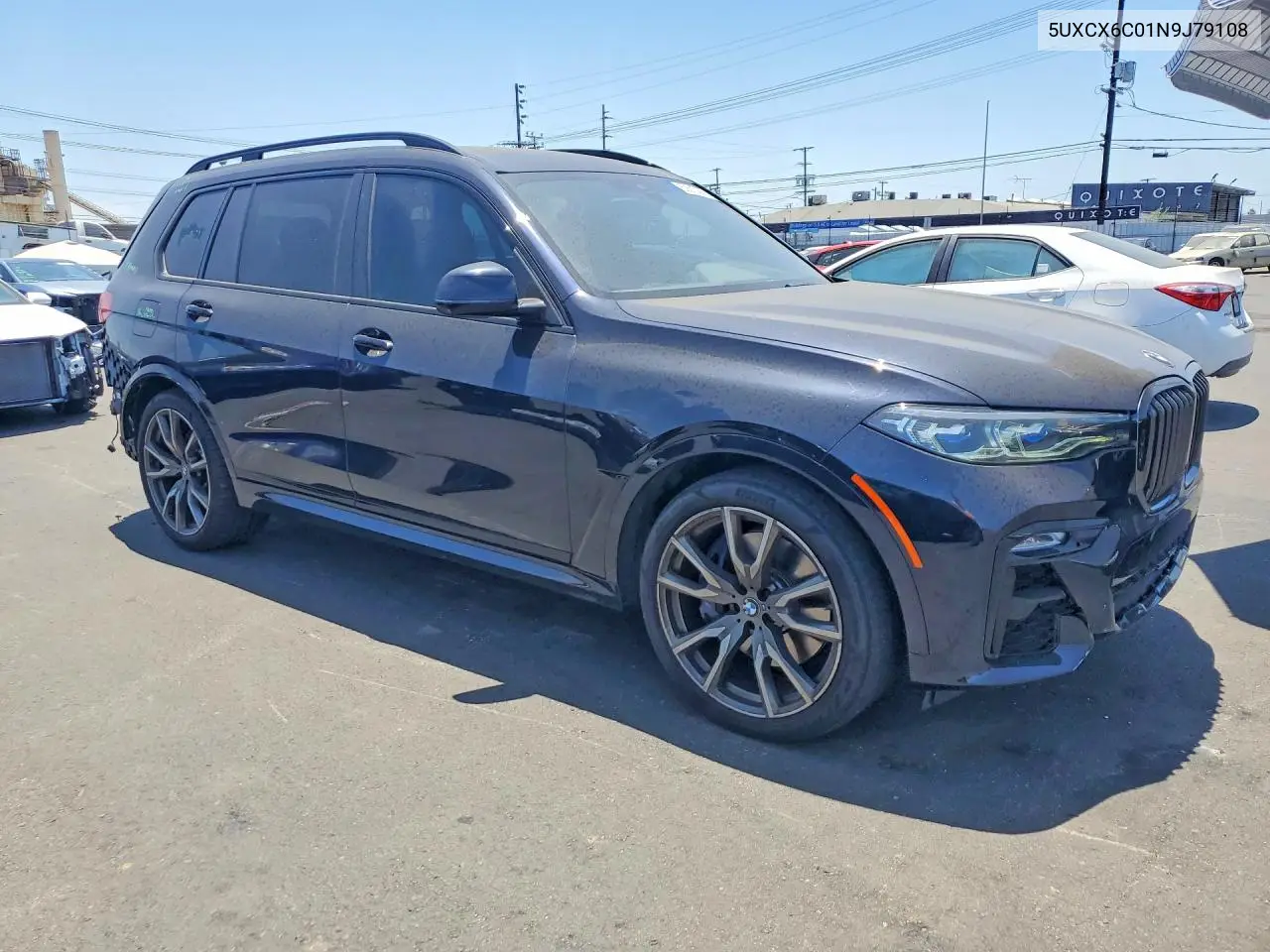 2022 BMW X7 M50I VIN: 5UXCX6C01N9J79108 Lot: 60813866