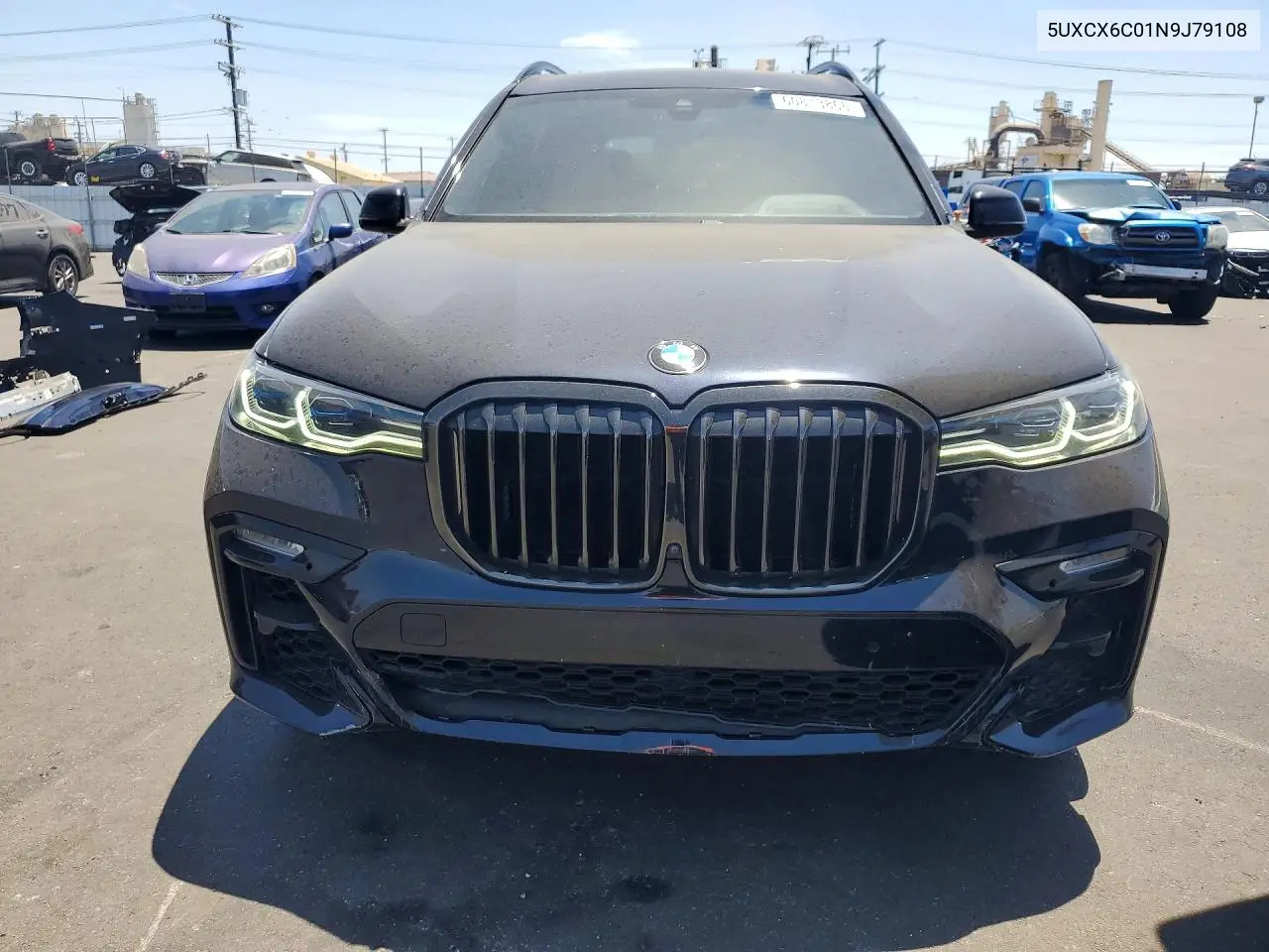 2022 BMW X7 M50I VIN: 5UXCX6C01N9J79108 Lot: 60813866