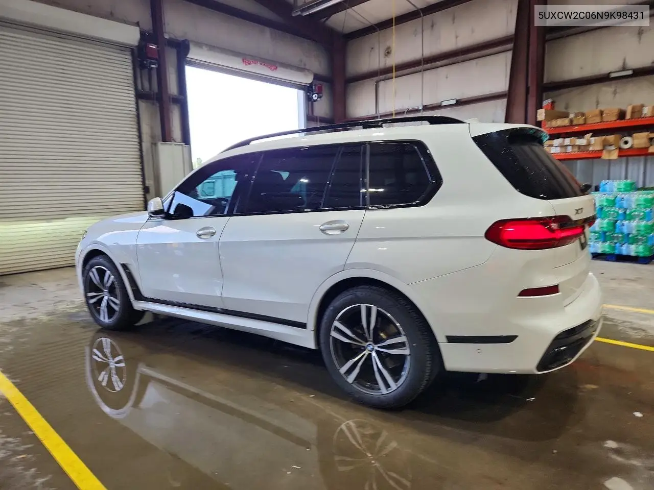 2022 BMW X7 xDrive40I VIN: 5UXCW2C06N9K98431 Lot: 61529986