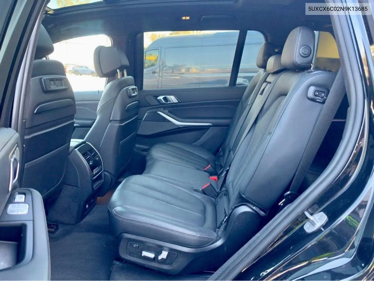 2022 BMW X7 M50I VIN: 5UXCX6C02N9K13685 Lot: 61655656