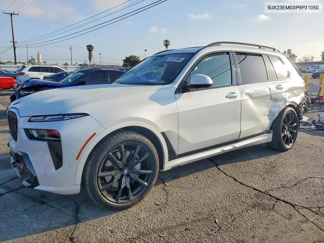 2023 BMW X7 xDrive40I VIN: 5UX23EM03P9P31050 Lot: 51801806
