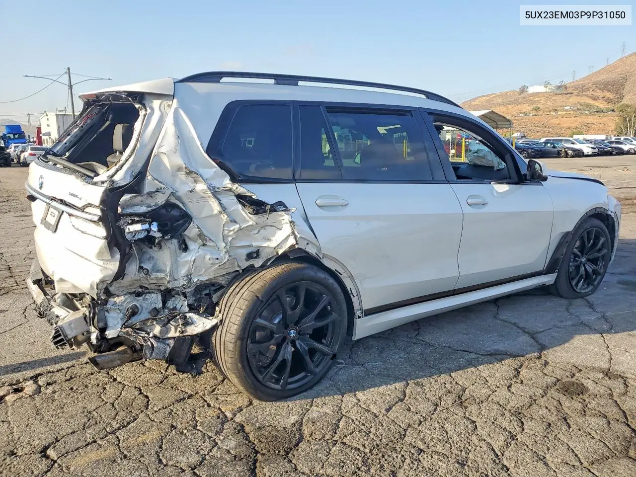 2023 BMW X7 xDrive40I VIN: 5UX23EM03P9P31050 Lot: 51801806