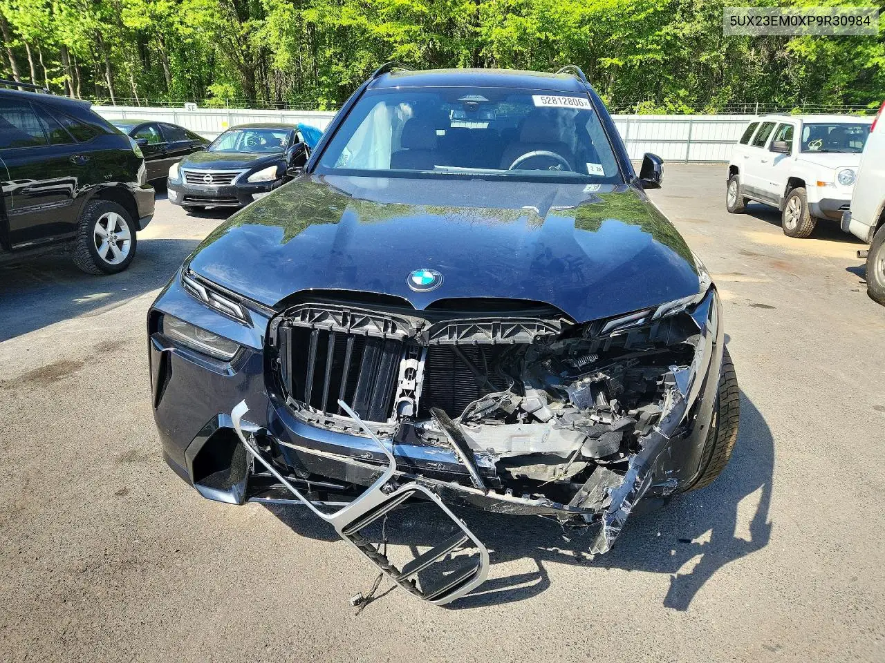 2023 BMW X7 xDrive40I VIN: 5UX23EM0XP9R30984 Lot: 52812806