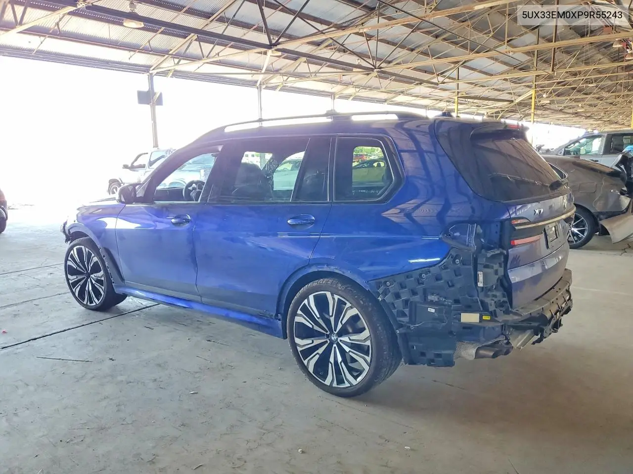 2023 BMW X7 M60I VIN: 5UX33EM0XP9R55243 Lot: 57165056