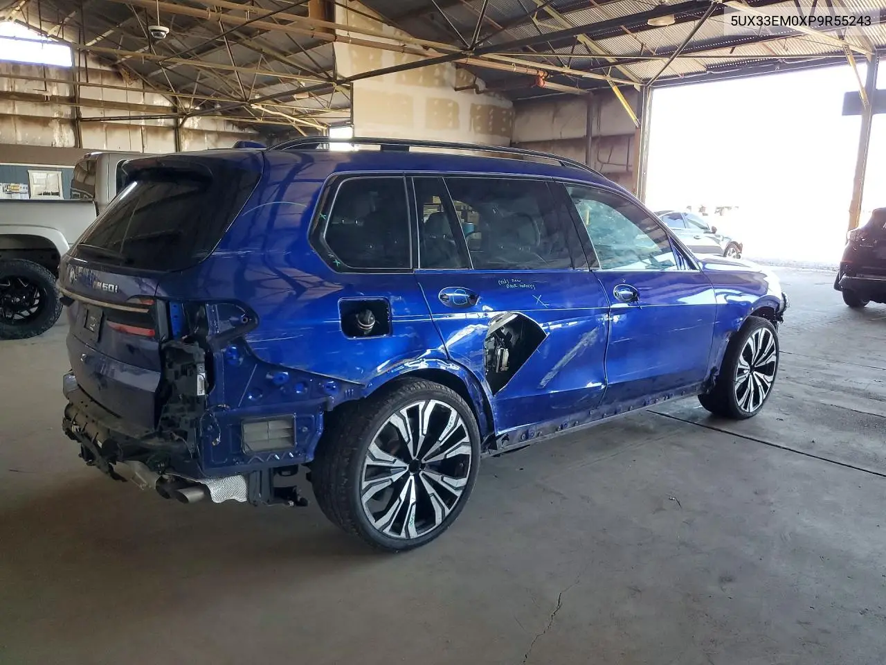 2023 BMW X7 M60I VIN: 5UX33EM0XP9R55243 Lot: 57165056