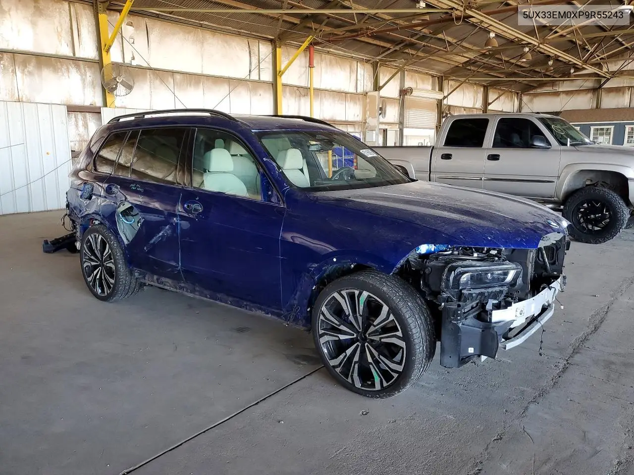 2023 BMW X7 M60I VIN: 5UX33EM0XP9R55243 Lot: 57165056