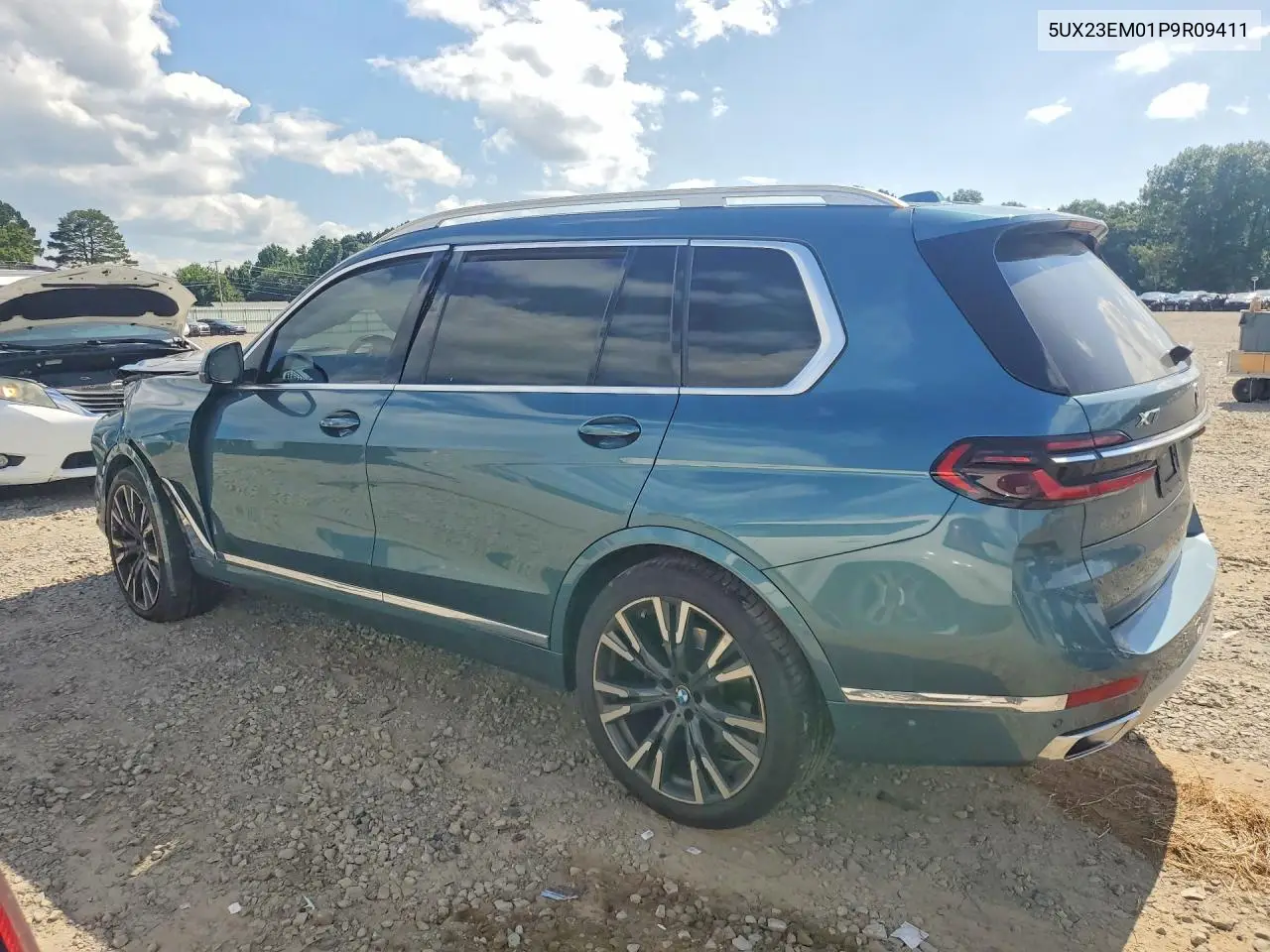 2023 BMW X7 xDrive40I VIN: 5UX23EM01P9R09411 Lot: 57253506