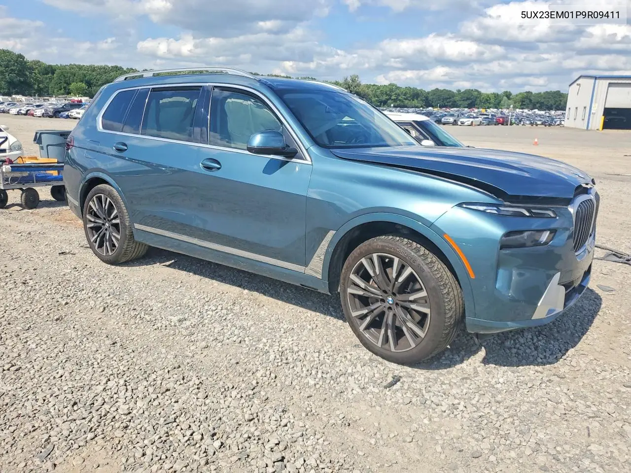 2023 BMW X7 xDrive40I VIN: 5UX23EM01P9R09411 Lot: 57253506