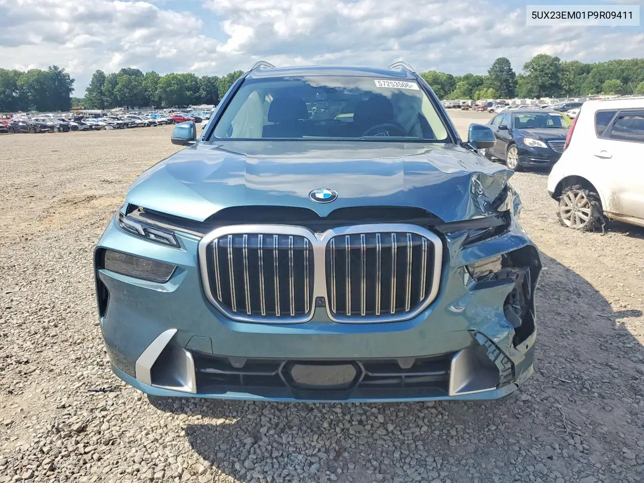 2023 BMW X7 xDrive40I VIN: 5UX23EM01P9R09411 Lot: 57253506