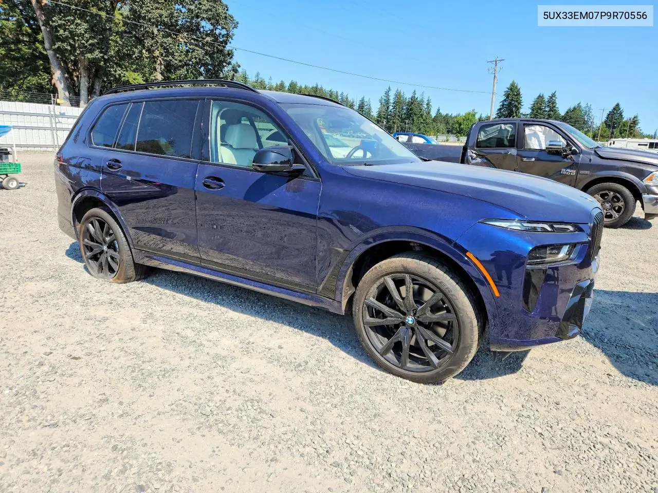2023 BMW X7 M60I VIN: 5UX33EM07P9R70556 Lot: 60071606