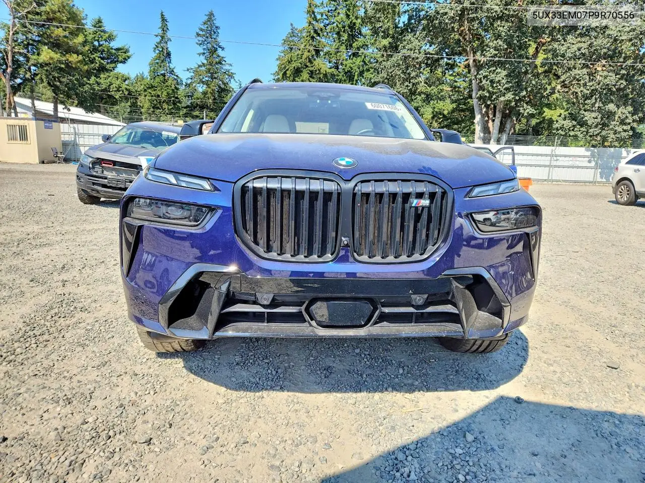 2023 BMW X7 M60I VIN: 5UX33EM07P9R70556 Lot: 60071606