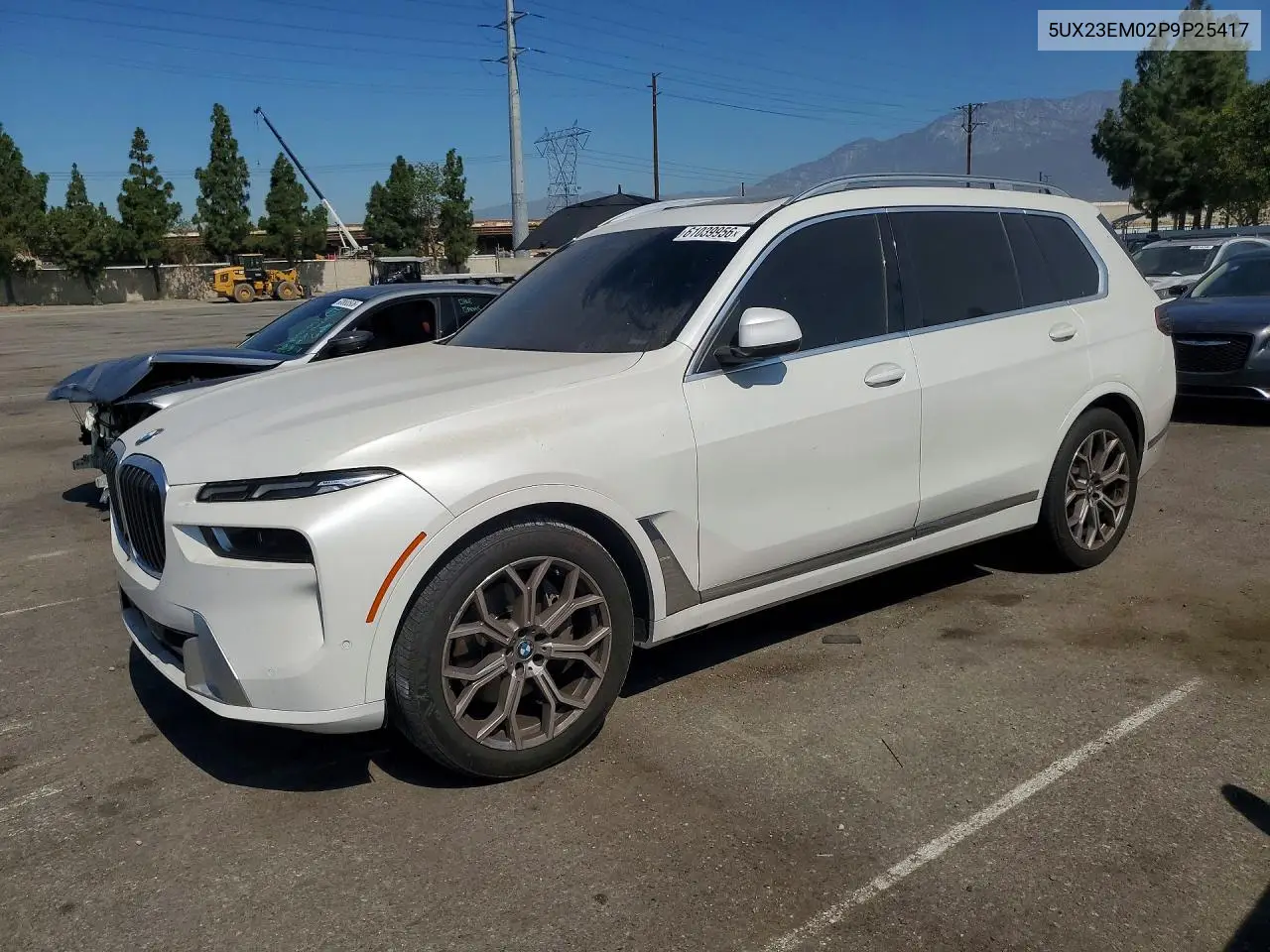 2023 BMW X7 xDrive40I VIN: 5UX23EM02P9P25417 Lot: 61039956
