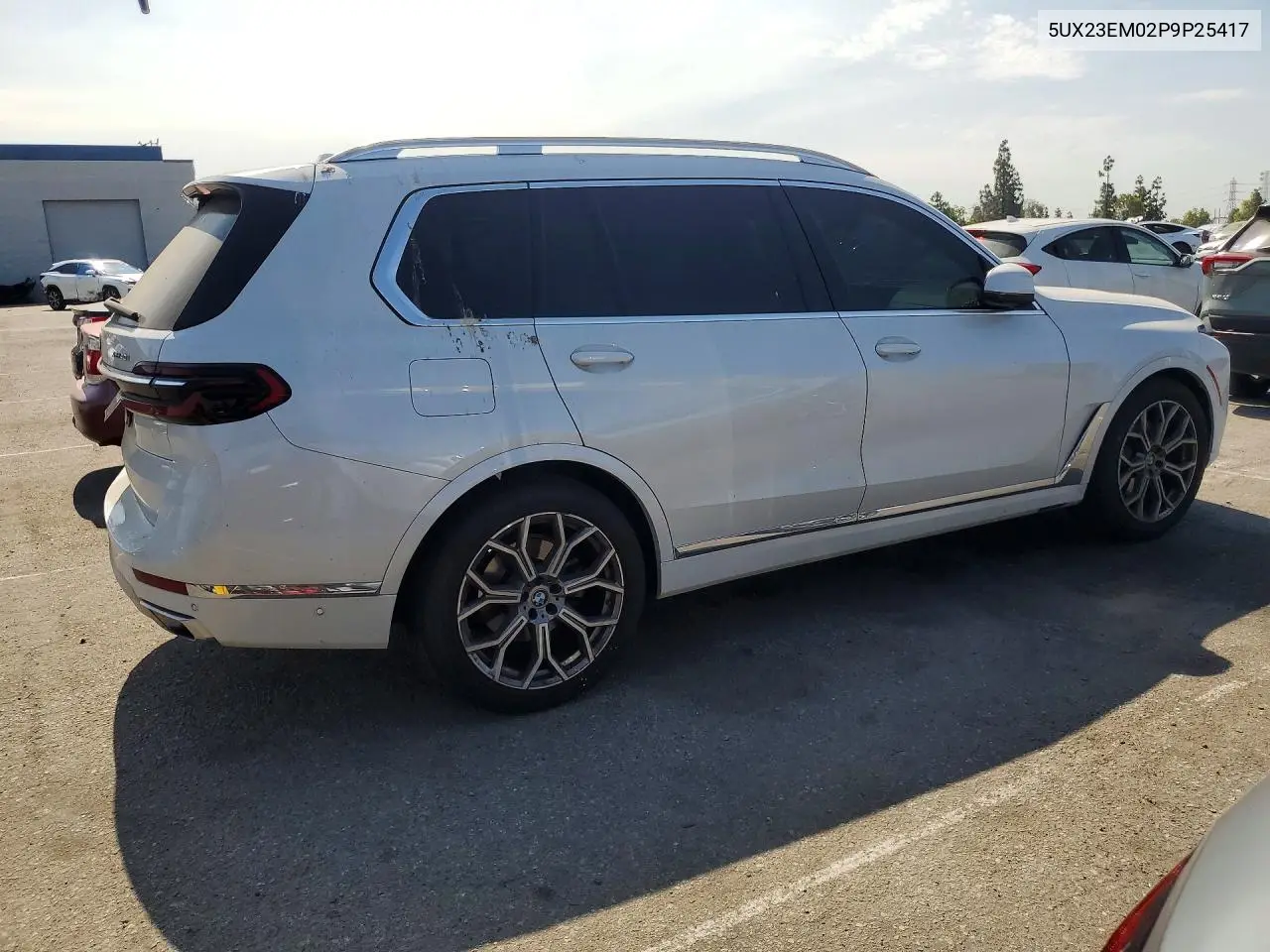 2023 BMW X7 xDrive40I VIN: 5UX23EM02P9P25417 Lot: 61039956