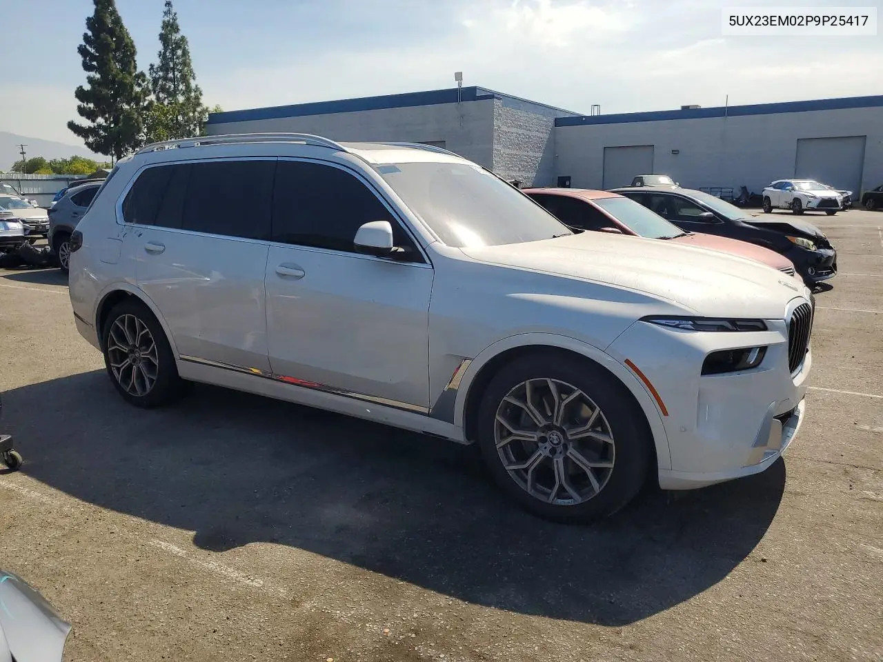 2023 BMW X7 xDrive40I VIN: 5UX23EM02P9P25417 Lot: 61039956
