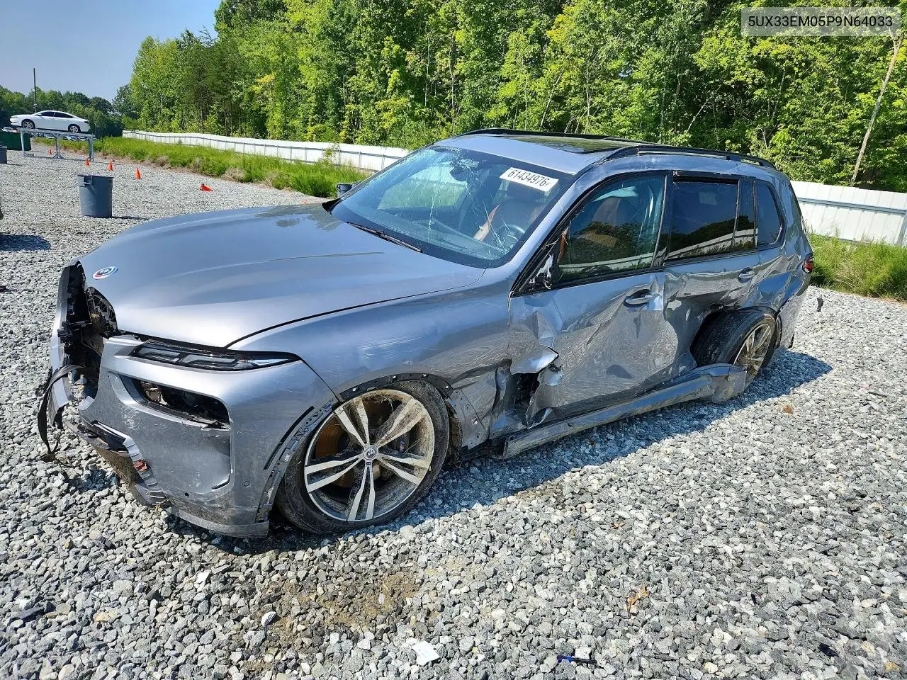 2023 BMW X7 M60I VIN: 5UX33EM05P9N64033 Lot: 61434976