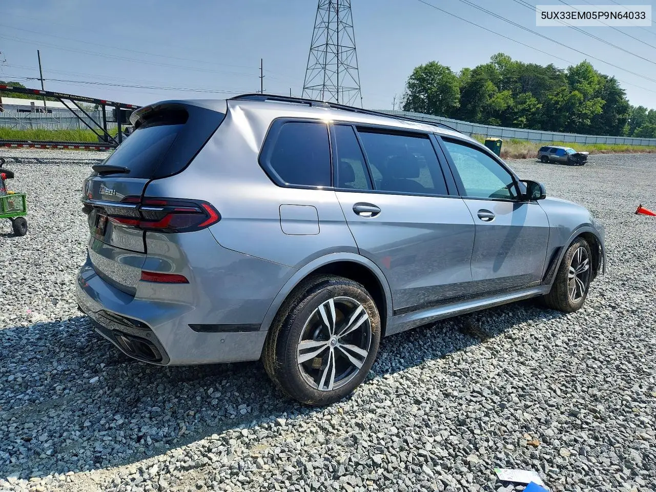 2023 BMW X7 M60I VIN: 5UX33EM05P9N64033 Lot: 61434976