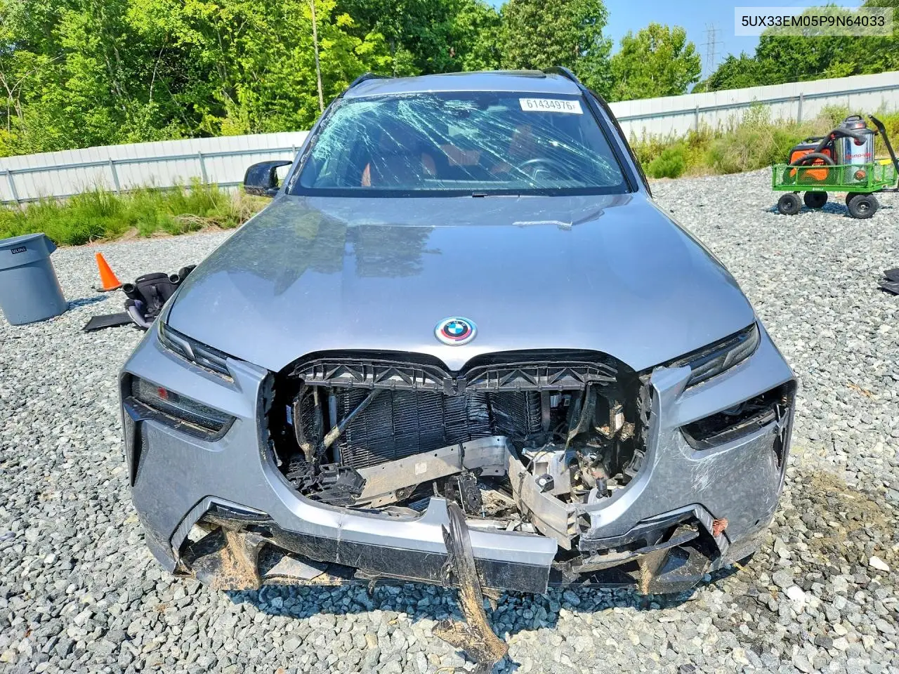 2023 BMW X7 M60I VIN: 5UX33EM05P9N64033 Lot: 61434976