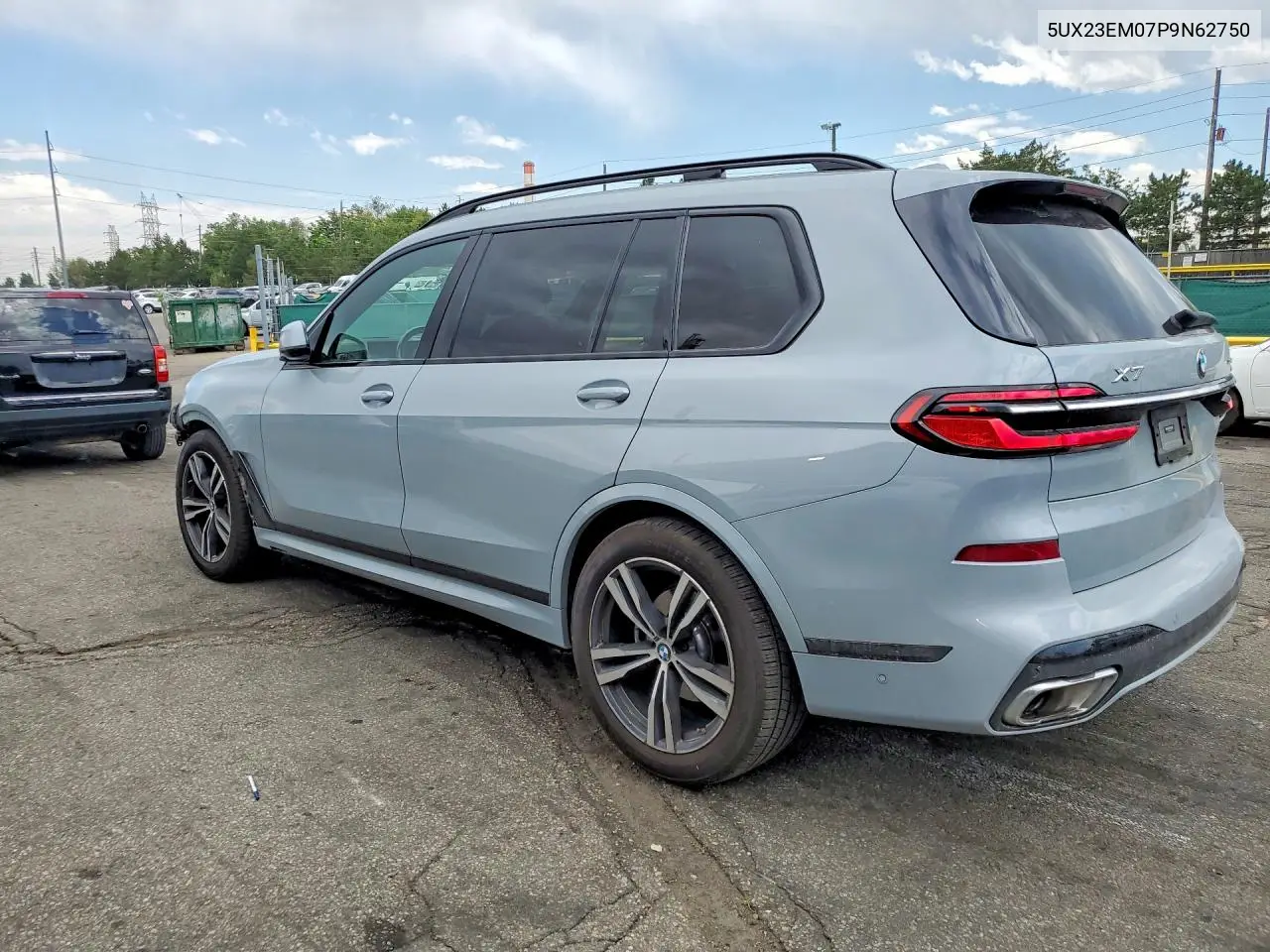 2023 BMW X7 xDrive40I VIN: 5UX23EM07P9N62750 Lot: 85969385