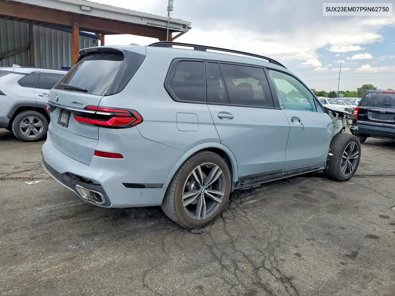 2023 BMW X7 xDrive40I VIN: 5UX23EM07P9N62750 Lot: 85969385