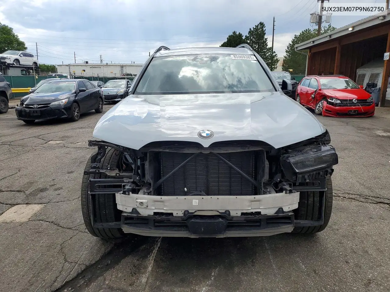 2023 BMW X7 xDrive40I VIN: 5UX23EM07P9N62750 Lot: 85969385
