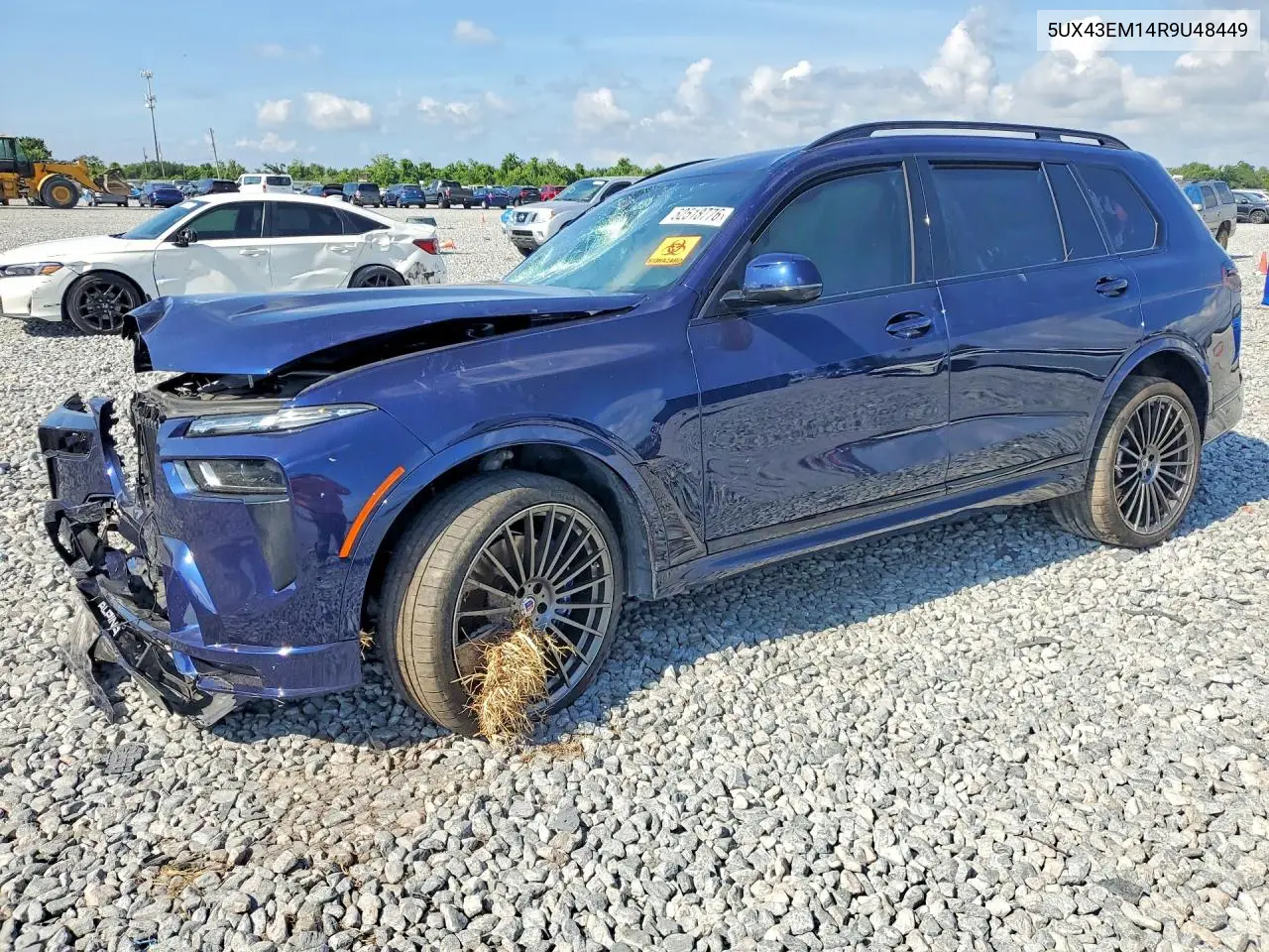 2024 BMW X7 Alpina Xb7 VIN: 5UX43EM14R9U48449 Lot: 52518776
