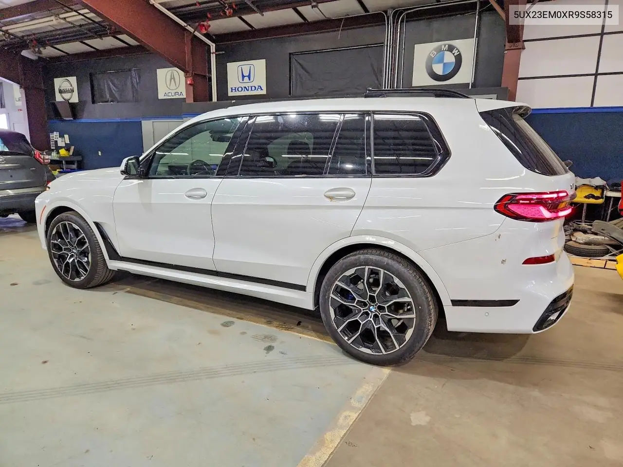 2024 BMW X7 xDrive40I VIN: 5UX23EM0XR9S58315 Lot: 56750056